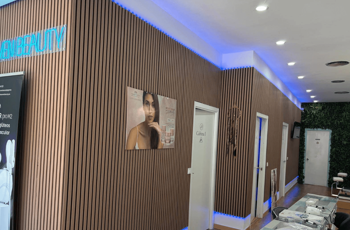 Interior de The Heaven Beauty